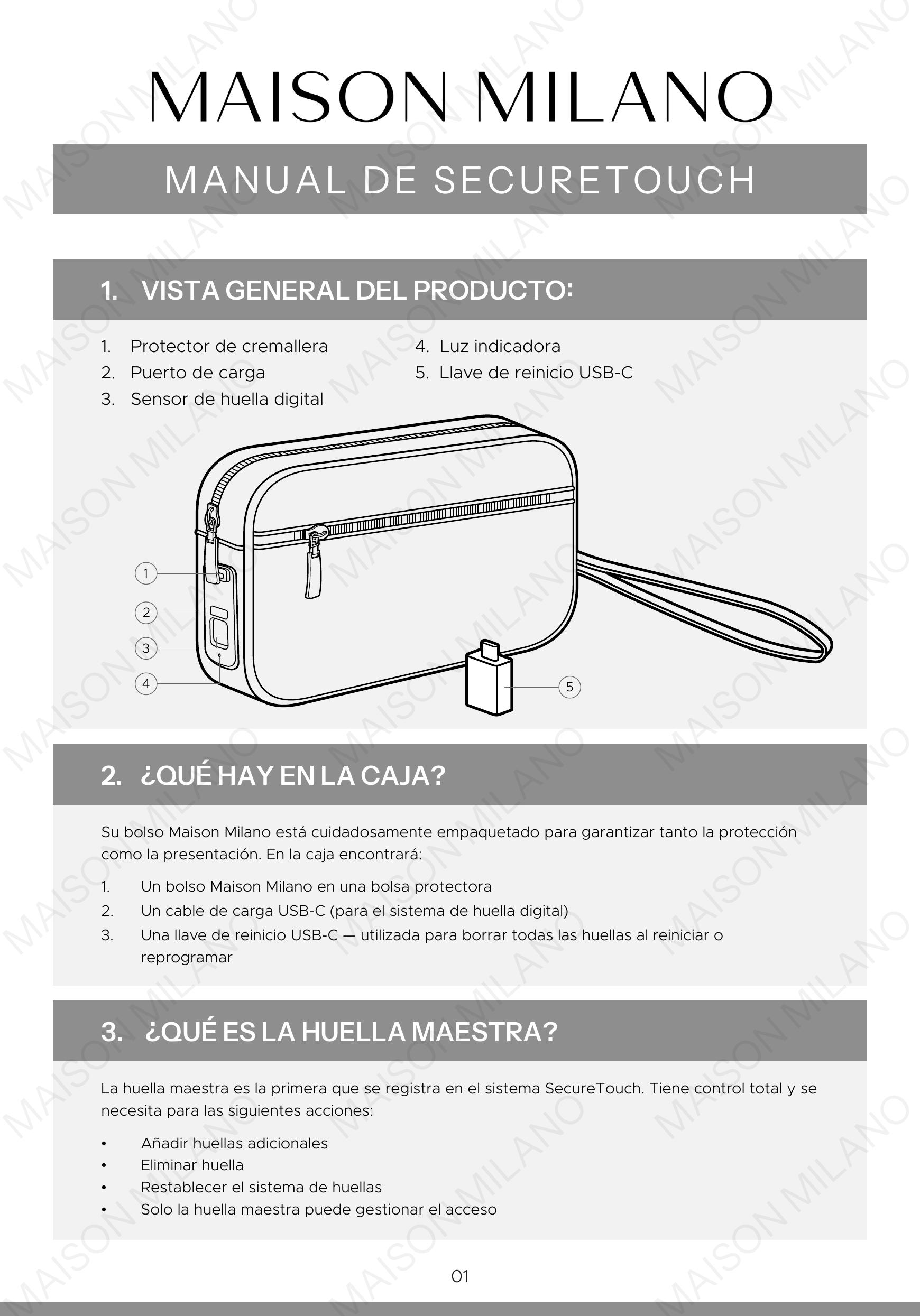 Página del manual